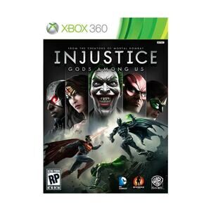 Injustice: Gods Among Us (Microsoft Xbox 360, 2013) CIB. Tested. Resealed.